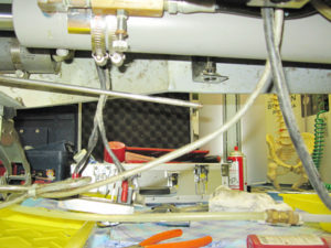 油圧シリンダー交換後