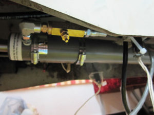 油圧シリンダー交換後